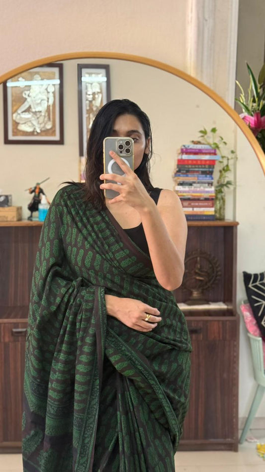 Zamrud Bagh Saree
